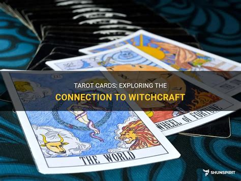 Tarot cards with a white witchcraft motif